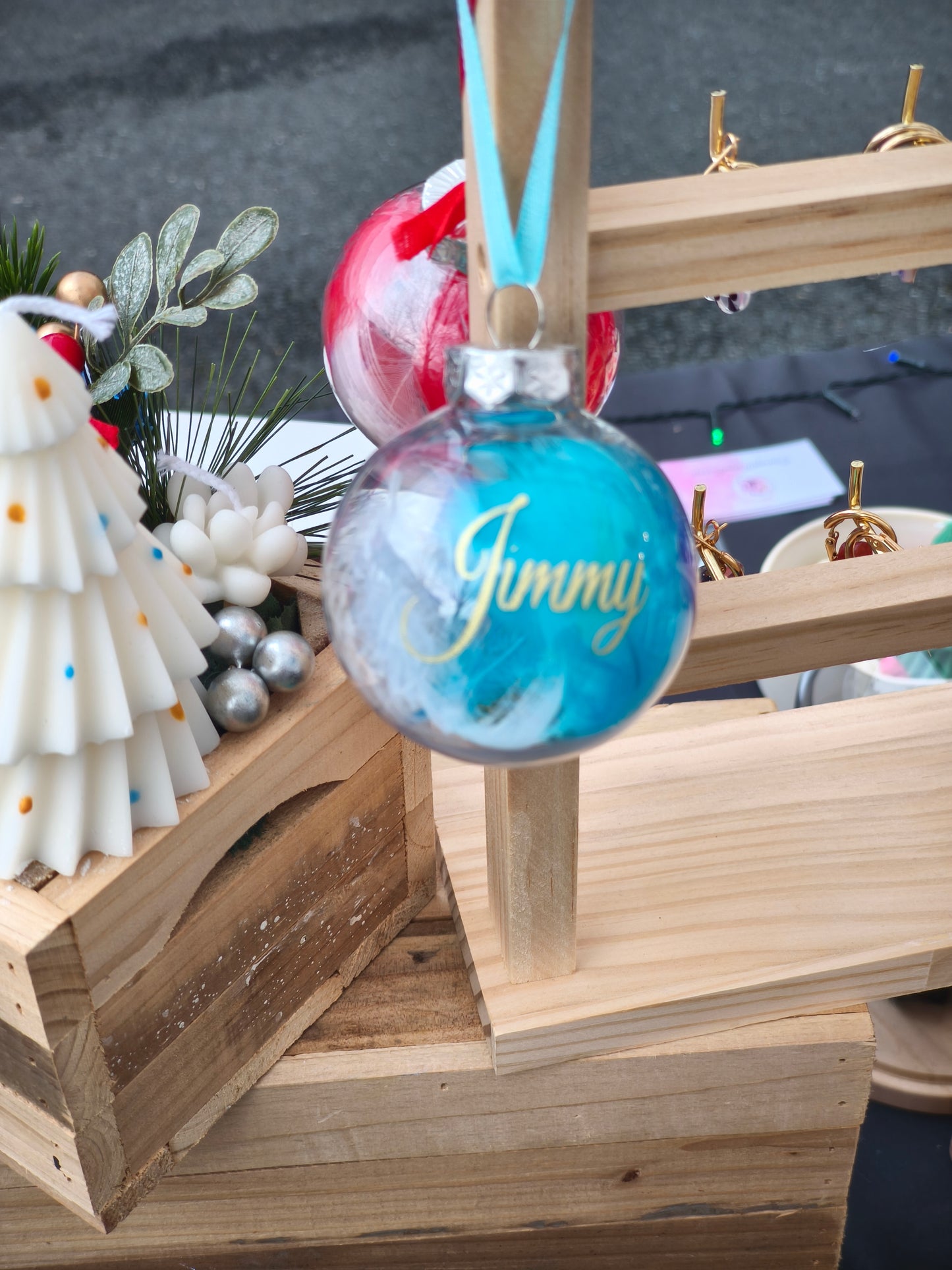 Boules de Noël personnalisées 🎄