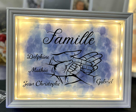 Cadre décoratif personnalisé